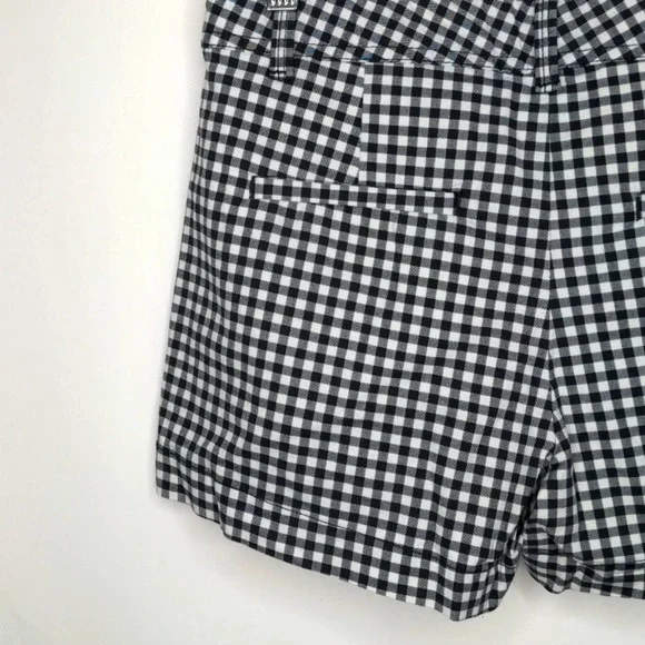GAP Black & White Checkered City Shorts 3" inseam size 2 - Picture 5 of 12